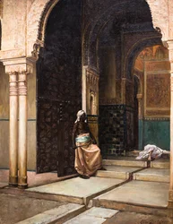 Escenario de la ejecución en la Alhambra de Granada