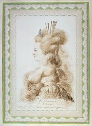 Retrato de María Antonieta 1755-1793, Archiduquesa de Austria y Reina de Francia, 1780