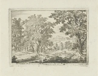 Paisaje de río lleno de árboles