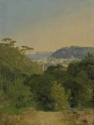 Vista de la Bahía de Nápoles
