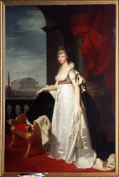 Retrato de la emperatriz Isabel Alexeievna (Isabel Alexeievna, princesa Luisa Augusta de Baden