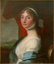 Retrato de Friederike Leisching, por J.L. Mosnier