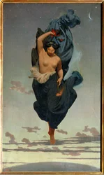 La Nuit (pintura sobre lienzo)