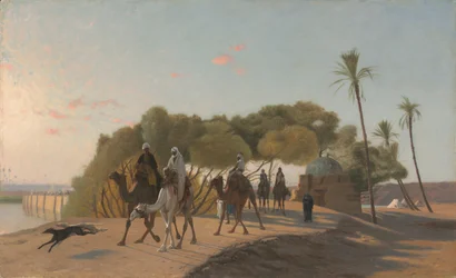 Saliendo del Oasis, 1880s