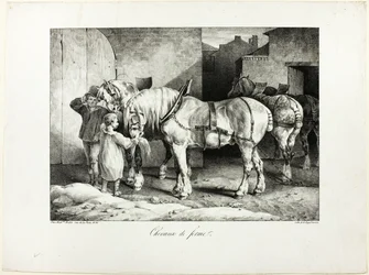 Caballos de granja