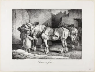 Caballos de granja