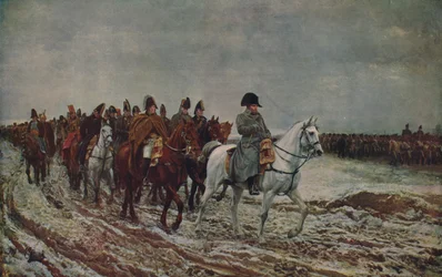 Napoleón durante la Campaña Francesa de 1814, 1864, c1915