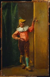 Polichinela en rosa, 1879