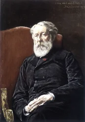 Retrato de Hetzel por Meissonnier en 1879, “Les Hommes d