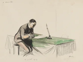 En Versalles, julio de 1919