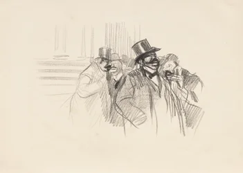 En la Bolsa, c.1900 (litografía)