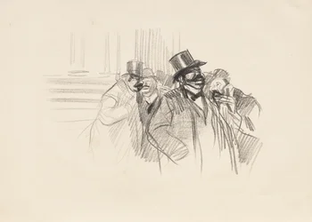 En la Bolsa, c. 1900