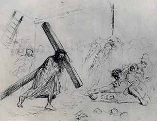 Cristo llevando la cruz