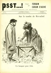 Ilustración de Jean-Louis Forain (1852-1931) en Psst...!