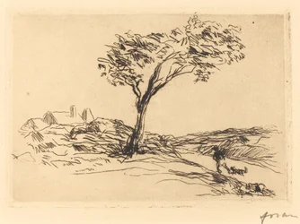 Paisaje en los alrededores de Versalles