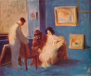 El comerciante de cuadros, c1927