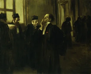 Escena de corredor del palacio, c.1905