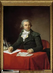 Retrato del Ministro del Interior Jules Francois Pare (1755-1819) de 1793 a 1794