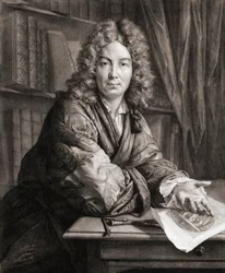 Retrato de Bernard Picart, grabador (grabado)