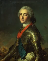 Retrato de Louis Jean Marie de Bourbon, duque de Penthievre (óleo sobre lienzo)