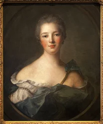 Jeanne Antoinette Poisson, Marquesa de Pompadour (1721-1764) - Pintura del taller de Jean Marc Nattier (1685-1766)