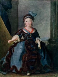 Luis de Francia, 1754, 1910