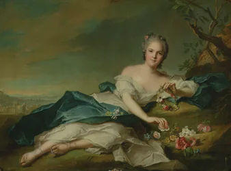 Retrato de Henrietta en Flora, 1742