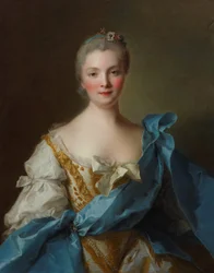 Retrato de Madame de La Porte, 1754