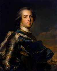 Retrato del rey Luis XV, 1710-1774, 1745