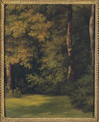 Un claro en el bosque, 1840