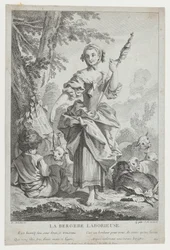 La Pastora Laboriosa, siglo XVIII