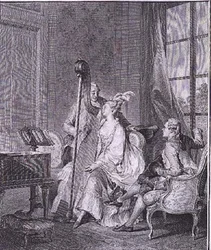 El acorde común, grabado por I.S. Helman (1743-1809)