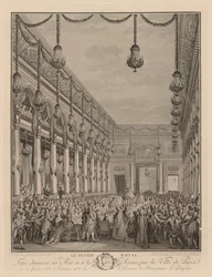 Banquete real en el Hôtel de Ville, 21 de enero de 1782