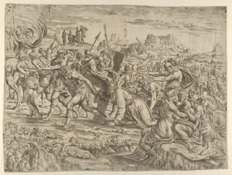 El traslado de la cruz, 1544