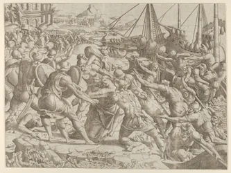 El Rapto de Helena, 1535-55
