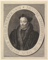 Christophe de Thou, primer presidente en el Parlamento