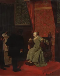 Colón ante Isabel