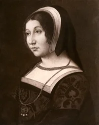 Mujer desconocida, anteriormente conocida como Margaret Tudor, c1520, 1902