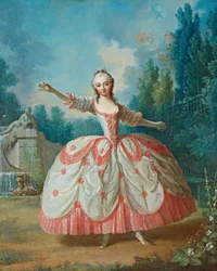 Retrato de Barbara Campanini 1721-1799, conocida como La Barbarina, 1721