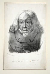 Retrato de Talleyrand, a los 79 años, pub.1835
