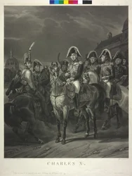 Rey de Francia Carlos X.