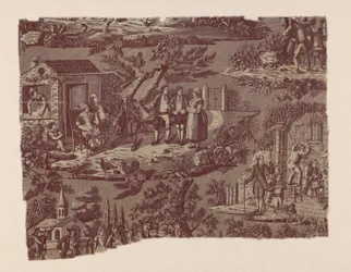 La boda campestre (La Noce de Campagne) (Tela de mobiliario)