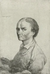 Autorretrato de Jean Pierre Norblin de la Gourdaine