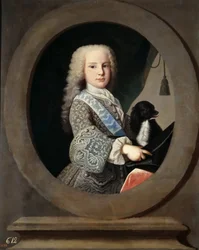 Luis Antonio Jaime de España 1727-1785, el Infante Cardenal, 1731