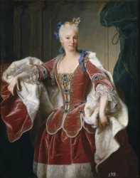 Retrato de Isabel de Farnesio, Reina consorte de España, 1723