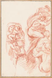 Figuras del techo de la Capilla Sixtina