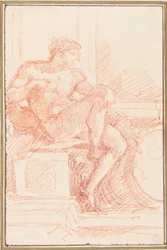 Ignudo del techo de la Capilla Sixtina