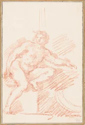 Ignudo del techo de la Capilla Sixtina