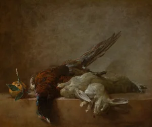 Naturaleza muerta con caza