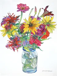 East Boothbay, 2010 (acuarela y tinta sobre papel)